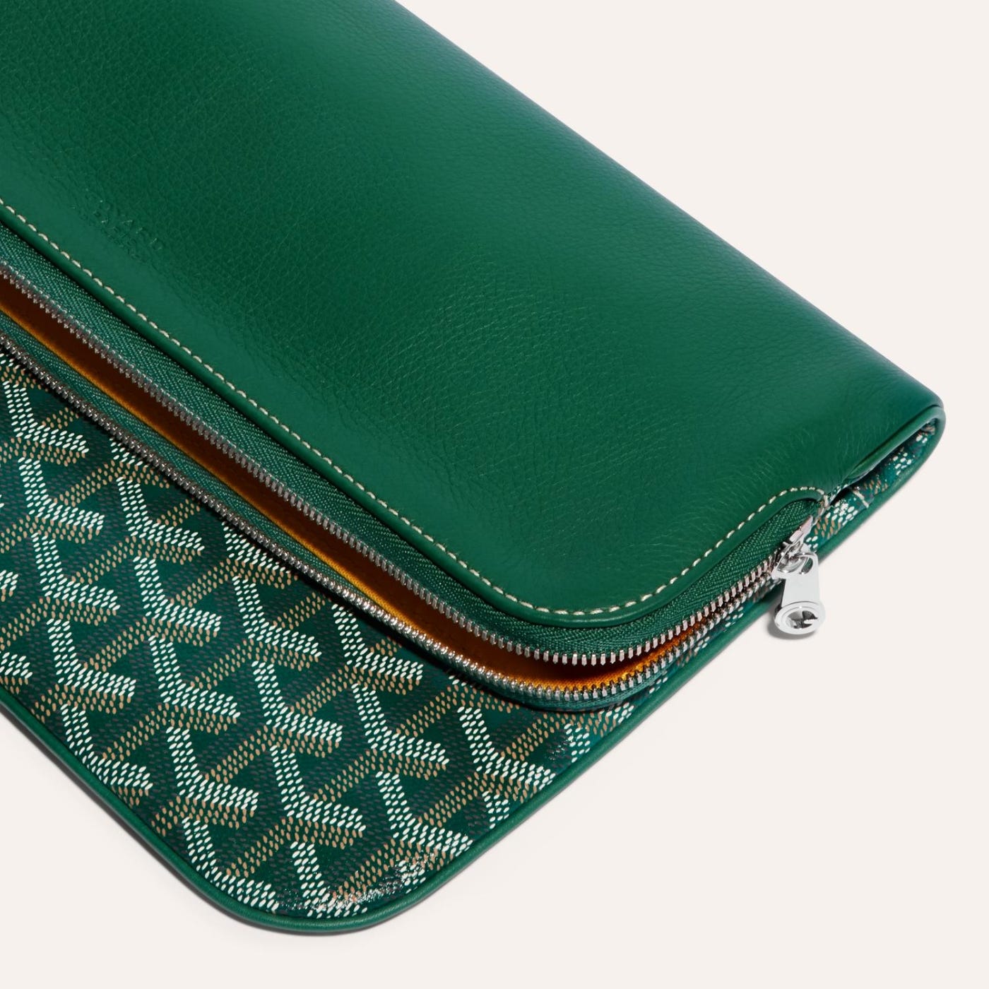 Goyard Sainte-Marie MM Clutch Green - Image 5